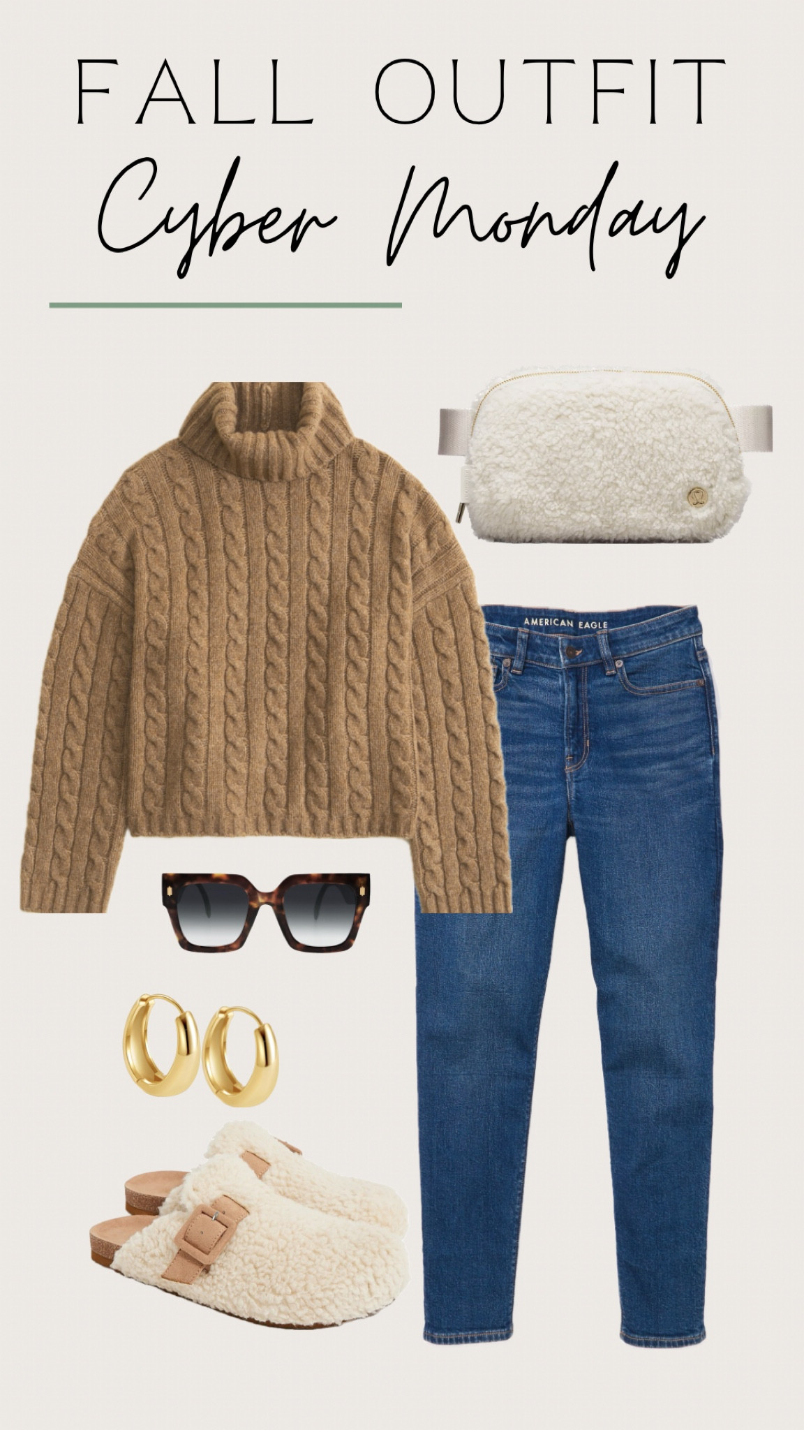 This fall outfit is cozy and comfortable and everything is on sale for Cyber Monday. Perfect gift for her.

#LTKCyberWeek #LTKSeasonal #LTKGiftGuide