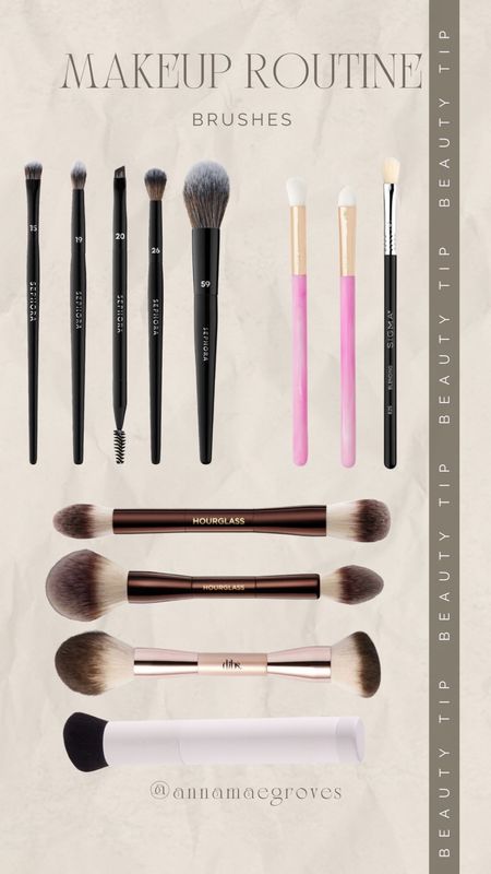 Makeup Tutorial - Here are the brushes I used in my makeup routine! Good quality brushes make such a difference. 

#LTKstyletip #LTKbeauty #LTKover40