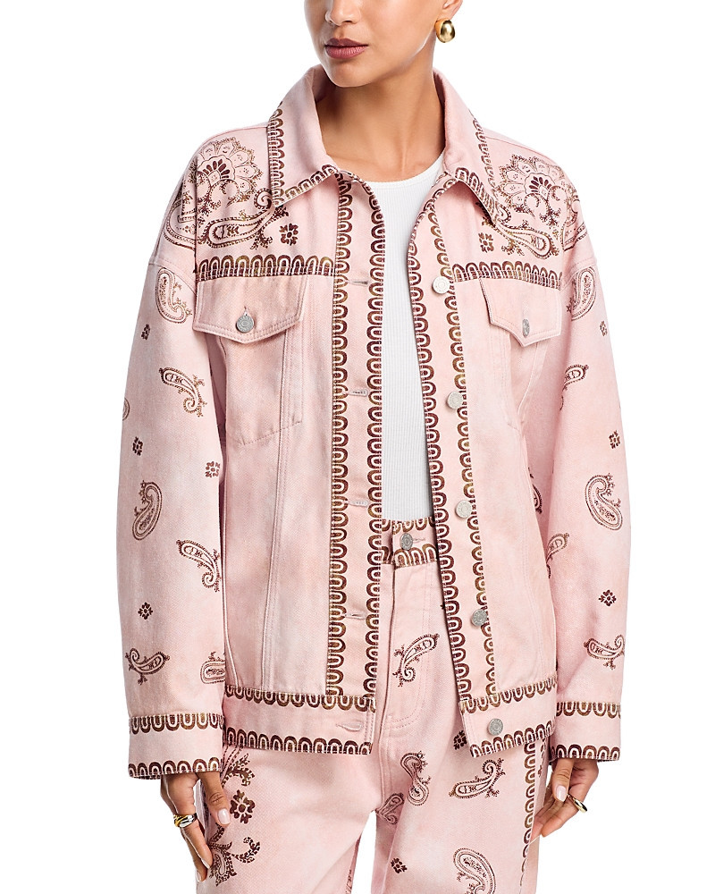 Alemais Akia Denim Jacket | Bloomingdale's (US)