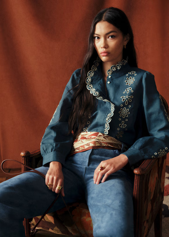 Coline Shirt - Sézane x Baziszt | Sezane Paris - US