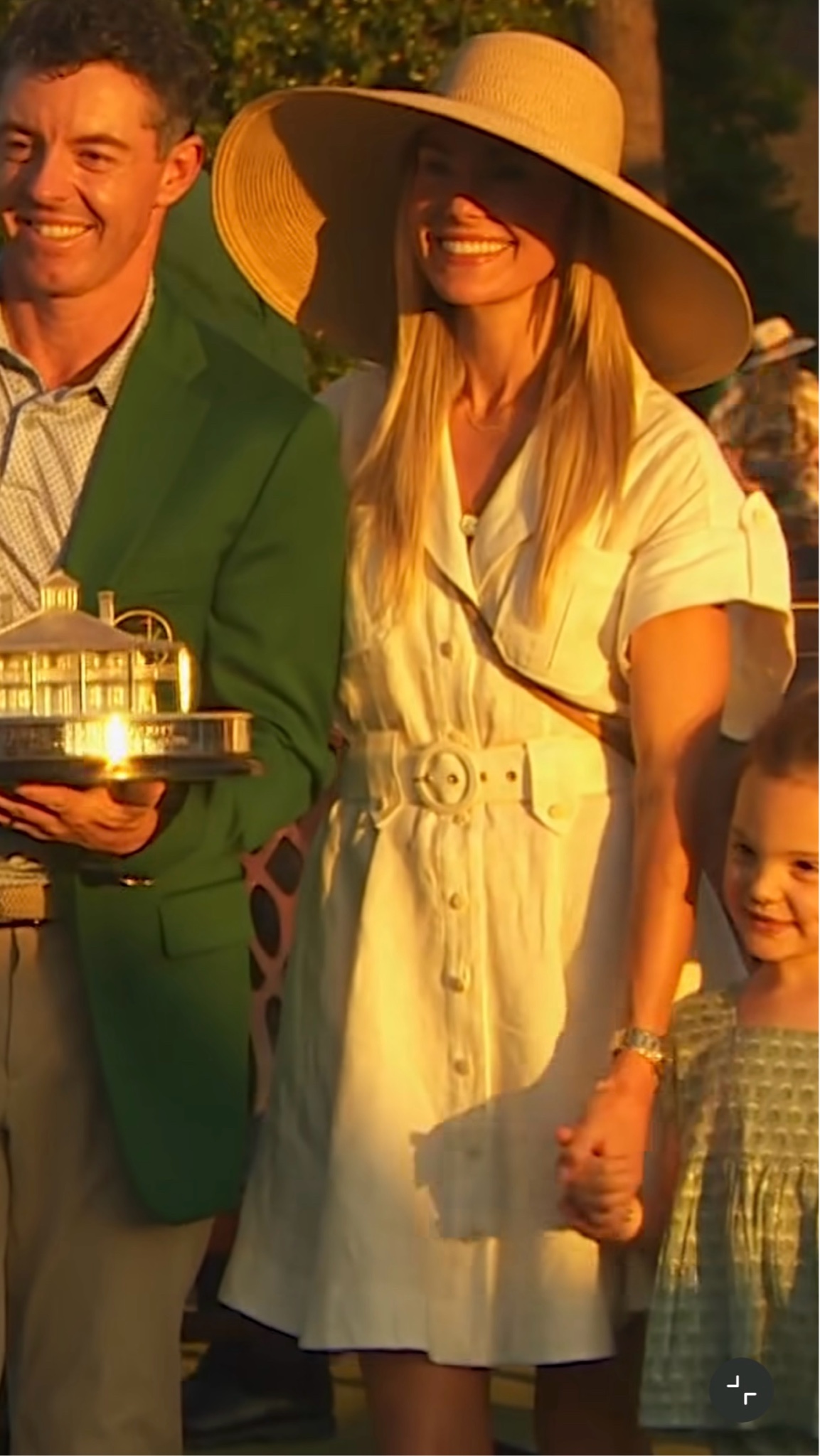 Erica Stoll's Dress hat shoes 
