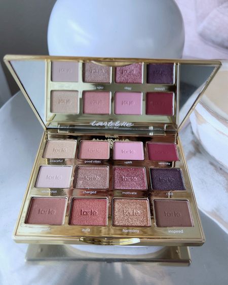 Tarte eyeshadow palettes are some of my all time favorites because they're highly pigmented and blend out easily. This new one that I bought has gorgeous warm colors that are perfect for every occasion. Would make a great gift too! Grab it while on sale using code TARTELTK30 for 30% off your purchase! #springeyemakeup #makeupover50 #highlyrecommend #beautypicks

#LTKSeasonal #LTKSpringSale #LTKbeauty