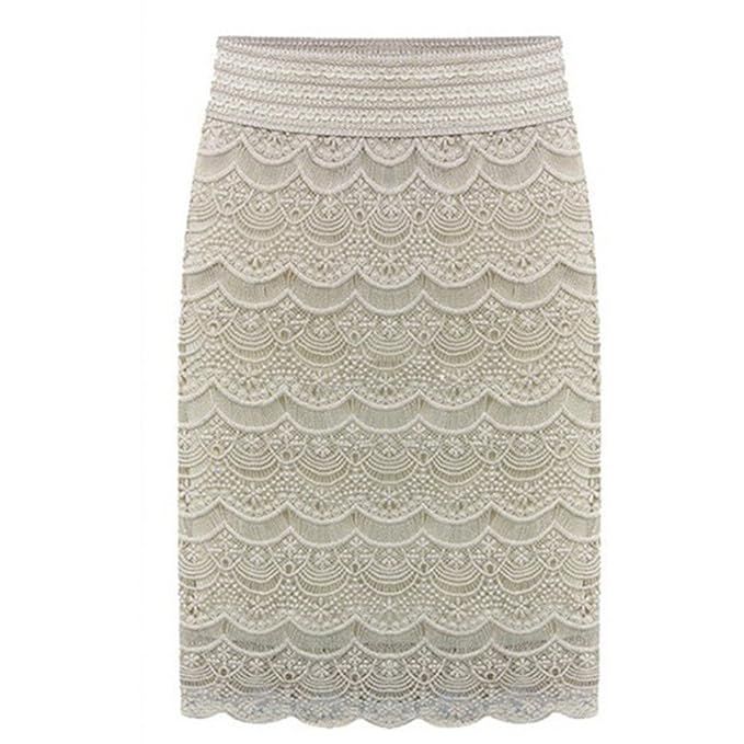 AOMEI Women's Lace High Waist Pencil Skirts | Amazon (US)