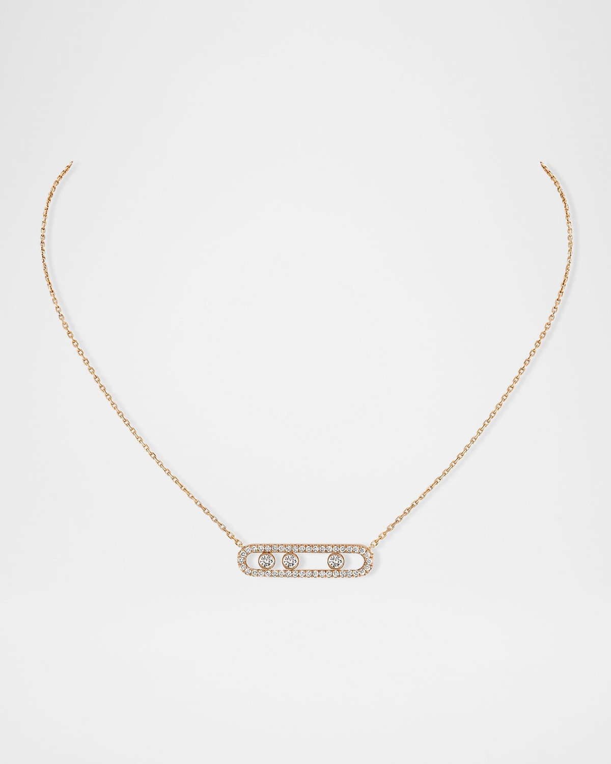 MOVE PAVE DIAMOND NECKLACE | Neiman Marcus