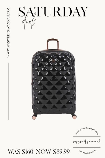 Luggage 
Travel 
Carry on 
Checked bag 
Tj maxx
Vacation 

#LTKSaleAlert #LTKFindsUnder100