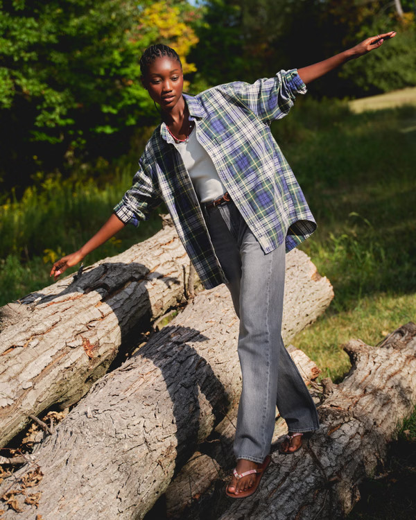 Women's High Rise Loose Jean | Women's Bottoms | Abercrombie.com | Abercrombie & Fitch (US)