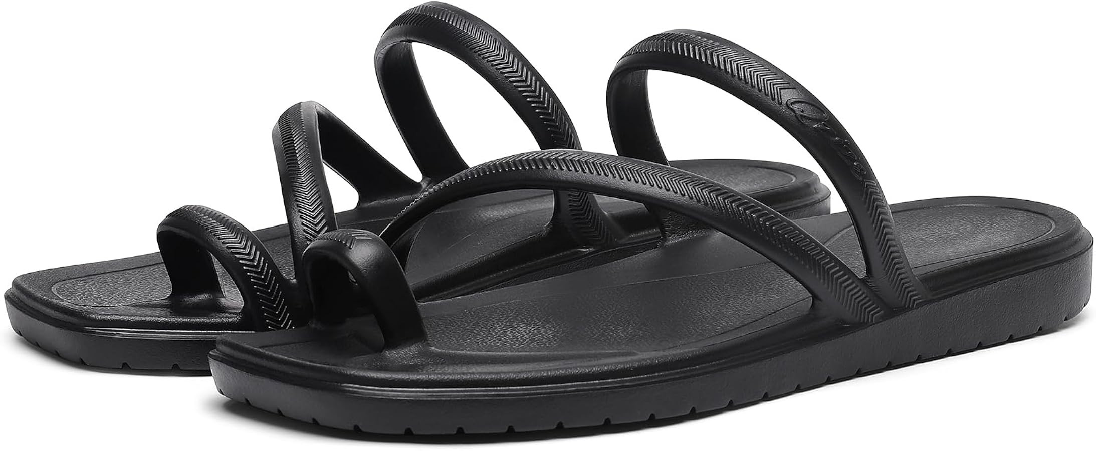 Flip Flops for Women Arch Support Comfortable Thong Sandals with Square Toe & Lightweight Cushion... | Amazon (US)