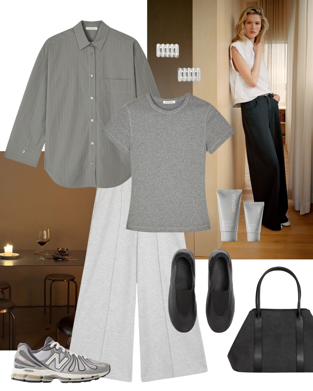 Cozy Fit for Home Office and Night Out 🩶

#LTKeurope #LTKworkwear #LTKstyletip