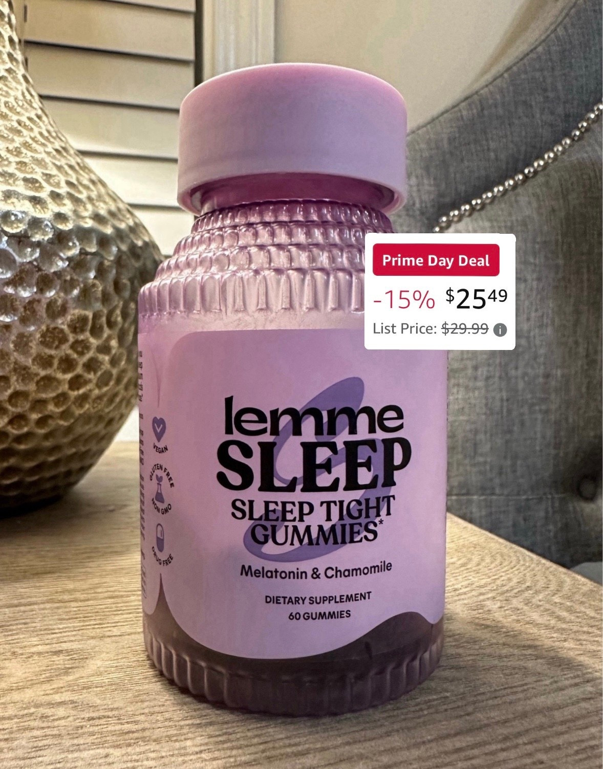 PRIME DAY health find: Lemme sleep gummies 15% off

#LTKBeauty #LTKFindsUnder50 #LTKSaleAlert