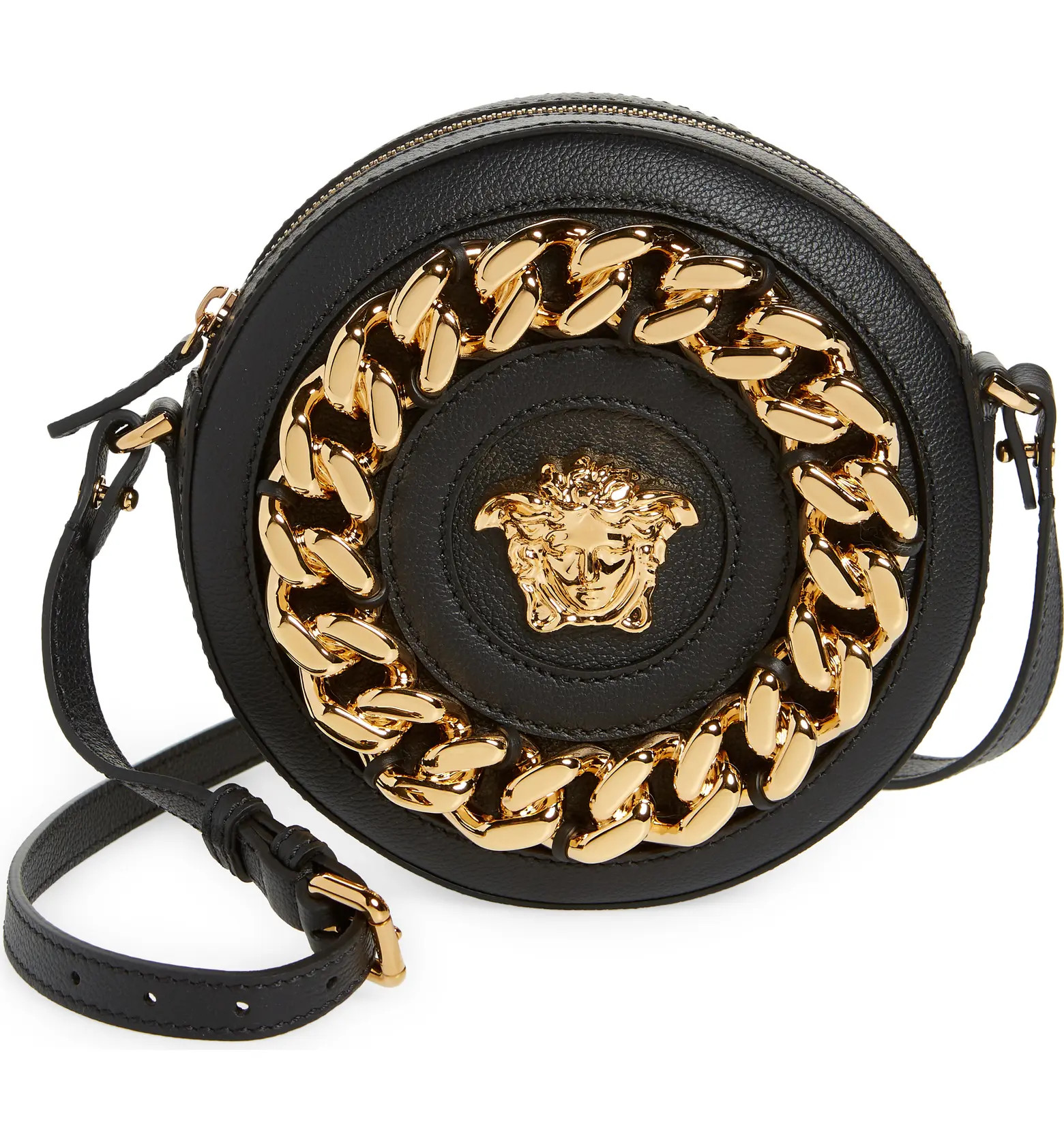 Versace Medusa Chain Round Crossbody Camera Bag | Nordstrom | Nordstrom