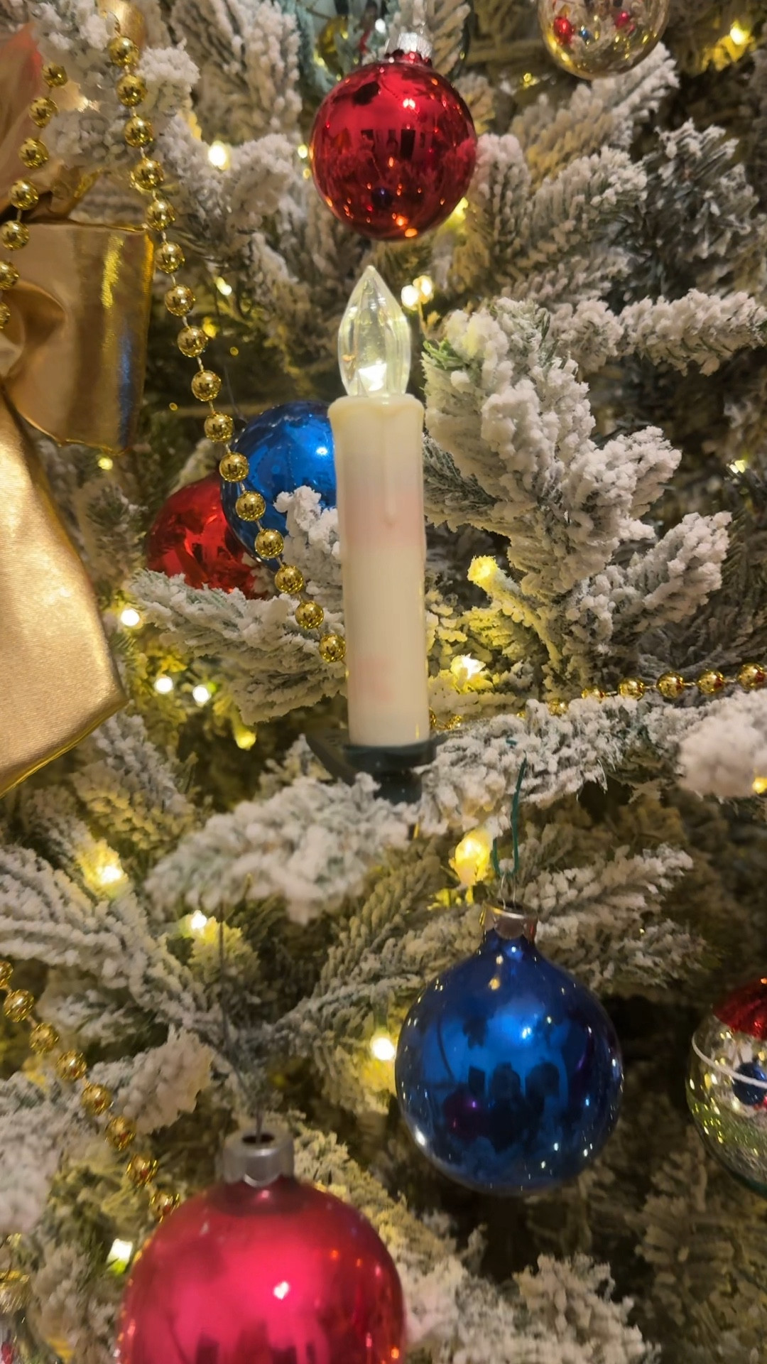 the candles I use on my maximalist tree. super easy to install and comes with remote plus flicker setting 

#LTKSeasonal #LTKFindsUnder50 #LTKHoliday