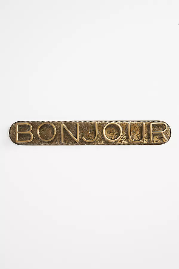 Bonjour Hook Rack | Anthropologie (US)