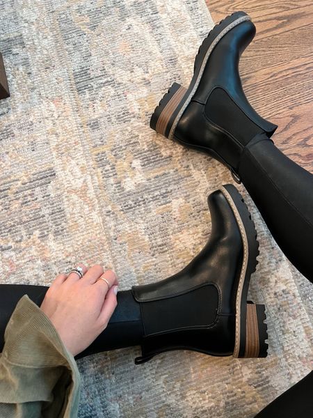 Chelsea boots under $50 and 2 colors // fit tts // one of my most worn styles for fall 

fall shoes, target finds 

#LTKfindsunder50 #LTKSeasonal #LTKshoecrush