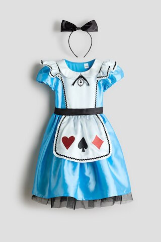 H & M - 2-Piece Alice Costume - Blue/Alice In Wonderland | H&M (US, CA, MX)