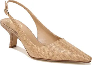 Sam Edelman Bianka Slingback Pump in Bright White at Nordstrom, Size 11 | Nordstrom