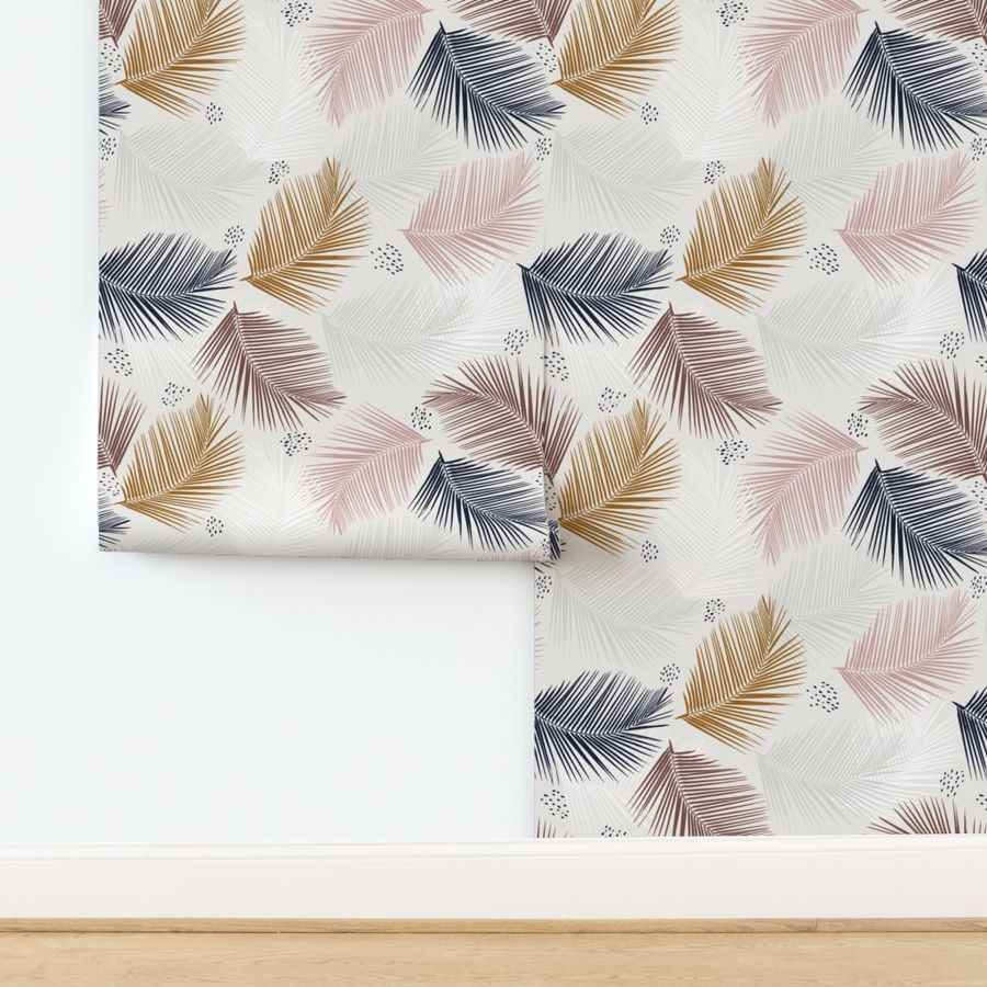 Indie Palm | Spoonflower