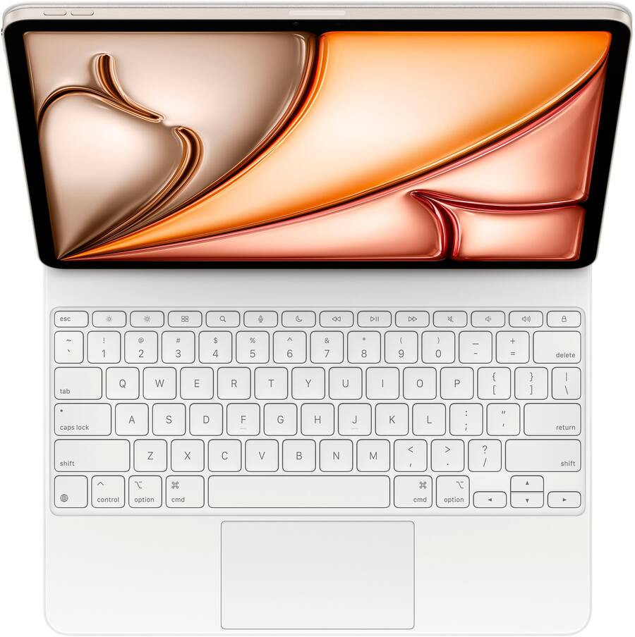 Apple - Magic Keyboard for iPad Air 13-inch (M3) - White | Best Buy U.S.