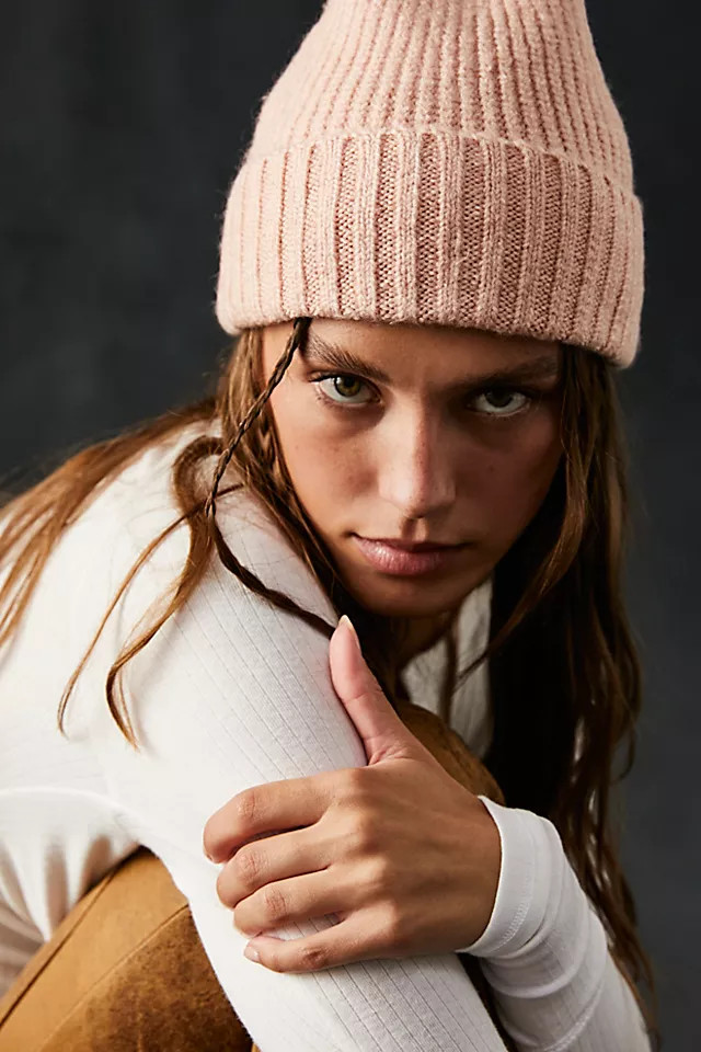 Winnie Waffle Cuff Beanie | Free People (Global - UK&FR Excluded)