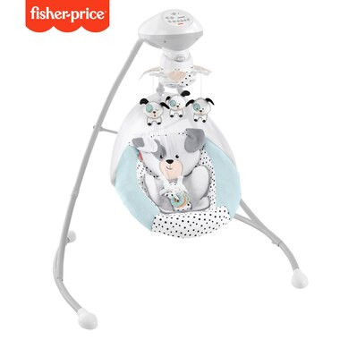 Fisher-Price® Dots & Spots Puppy Cradle 'n Swing | Indigo (CA)