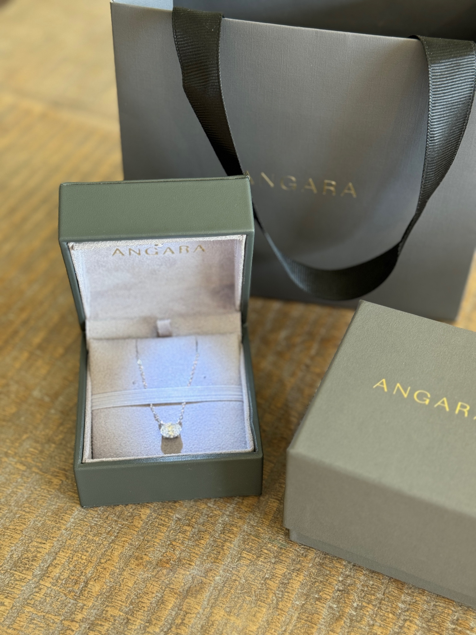 Diamond solitaire necklace. Mother’s Day gift. Angara jewelry.

#LTKworkwear #LTKover40 #LTKwedding