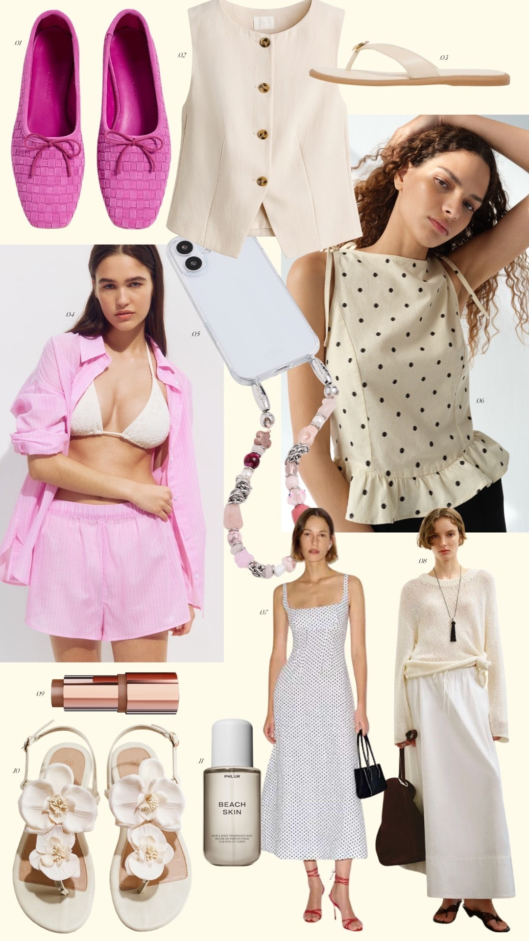 Target Beauty // Shopbop Shoes // Summer Fashion // Summer Style // H&M Matching Sets // Travel Sets 