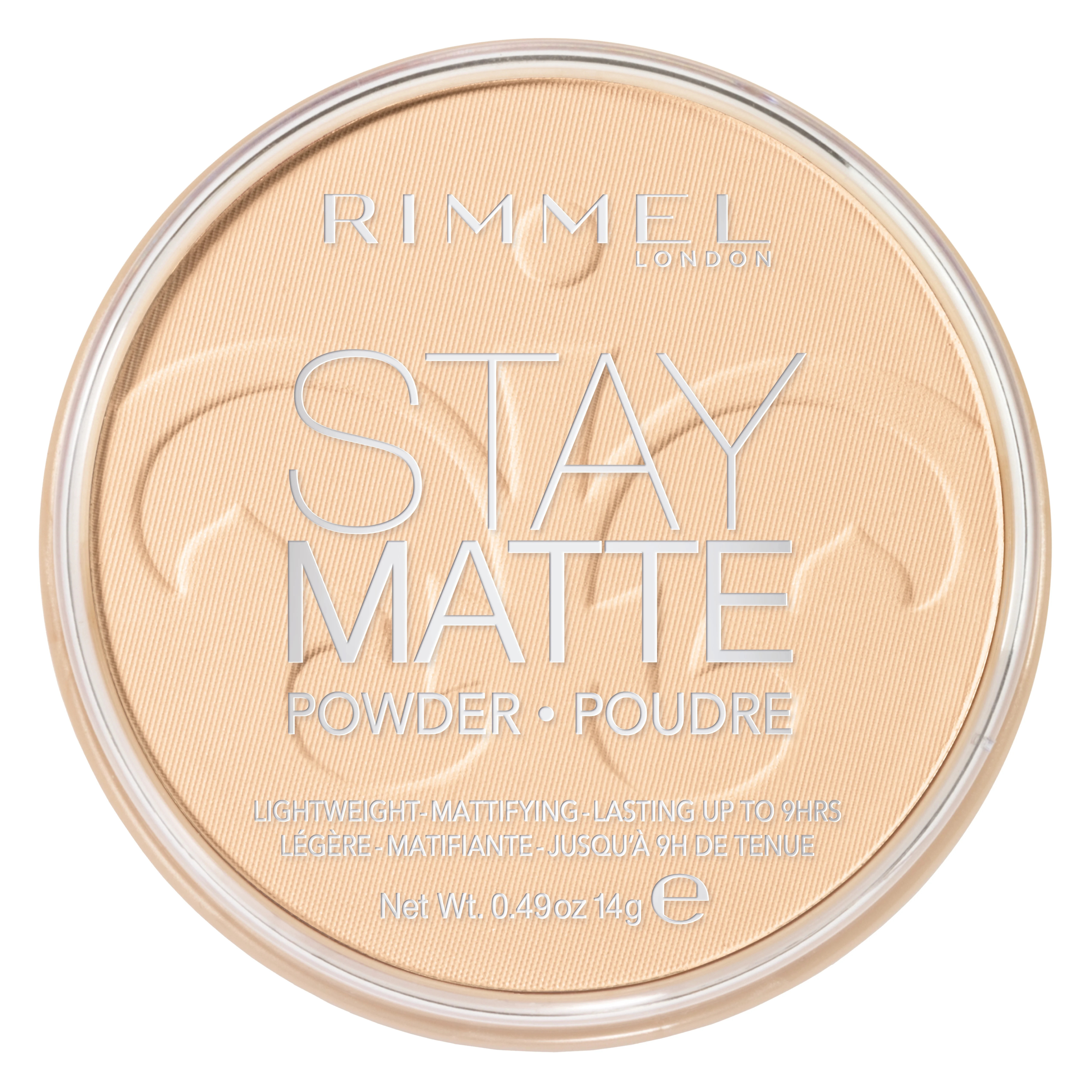 Rimmel London Stay Matte Pressed Powder, Transparent, .3 fl.oz | Walmart (US)