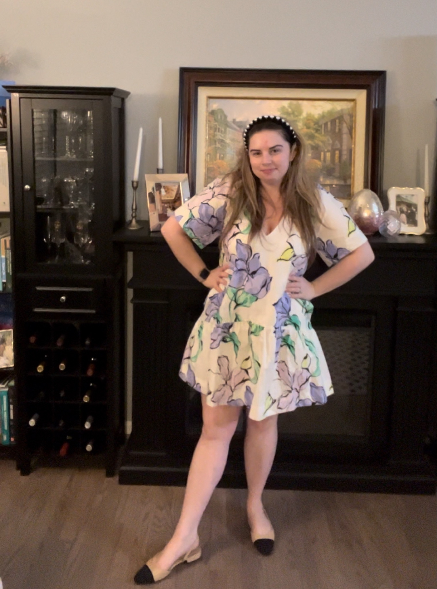 Spring Dress 

Floral dress, midsize outfit, lilac floral dress, midsize dress, vacation dress, summer dress, summer outfit 

#LTKstyletip #LTKmidsize