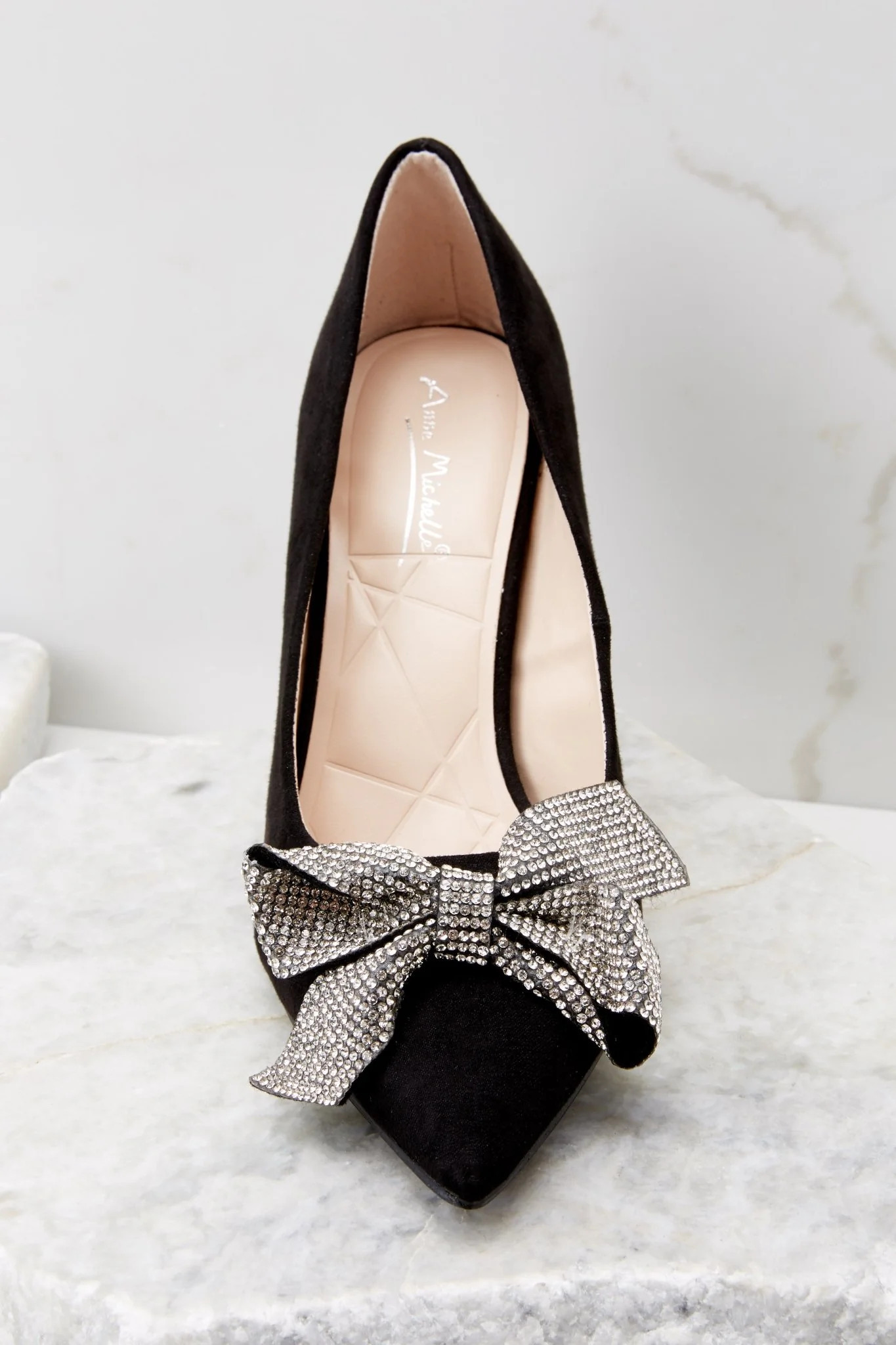 Marvel At These Black Heels | Red Dress 
