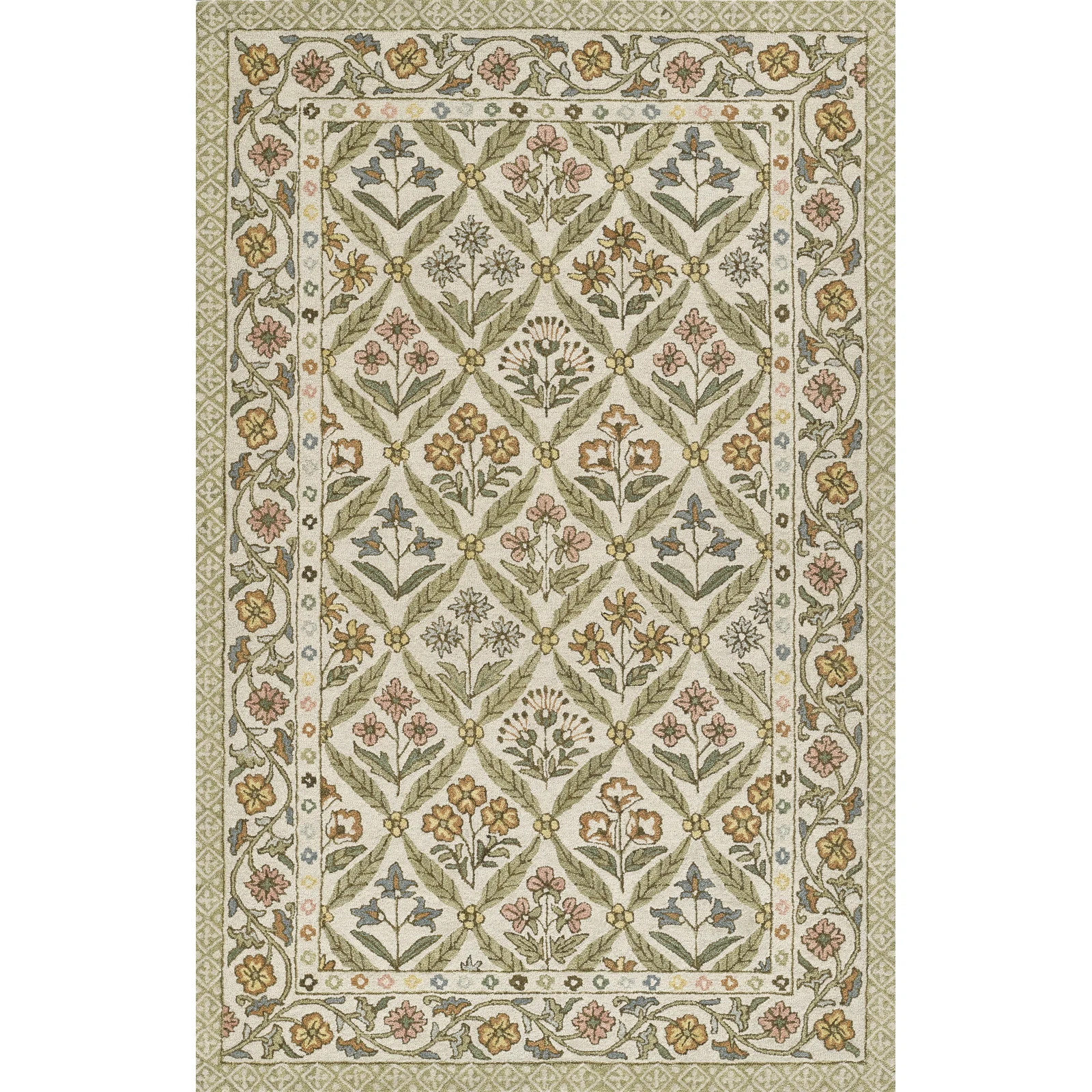 Alice Hand Tufted Wool Oriental Rug | Wayfair North America