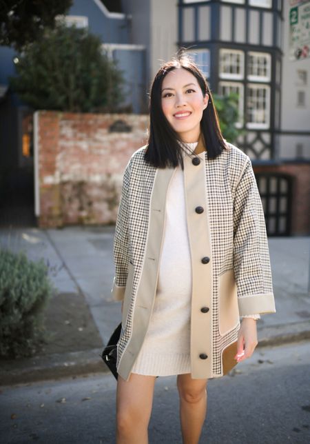 Plaid jacket, sweater dress, and Ferragamo loafers

#springoutfit
#maternityoutfit
#classicstyle
#blackloafers
#springshoes

#LTKSeasonal #LTKsalealert #LTKstyletip