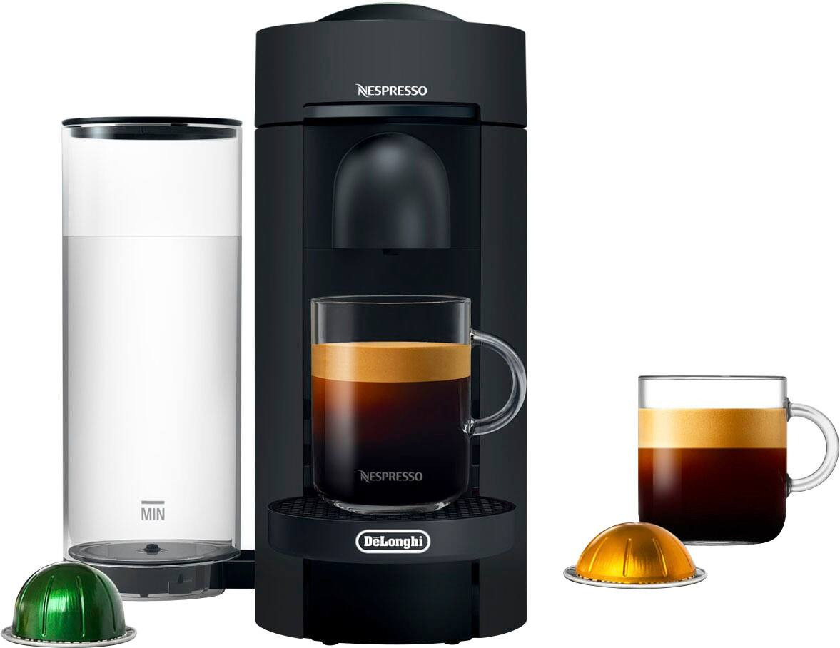 Nespresso Vertuo Plus Coffee and Espresso Maker by De'Longhi Matte Black ENV150BM - Best Buy | Best Buy U.S.