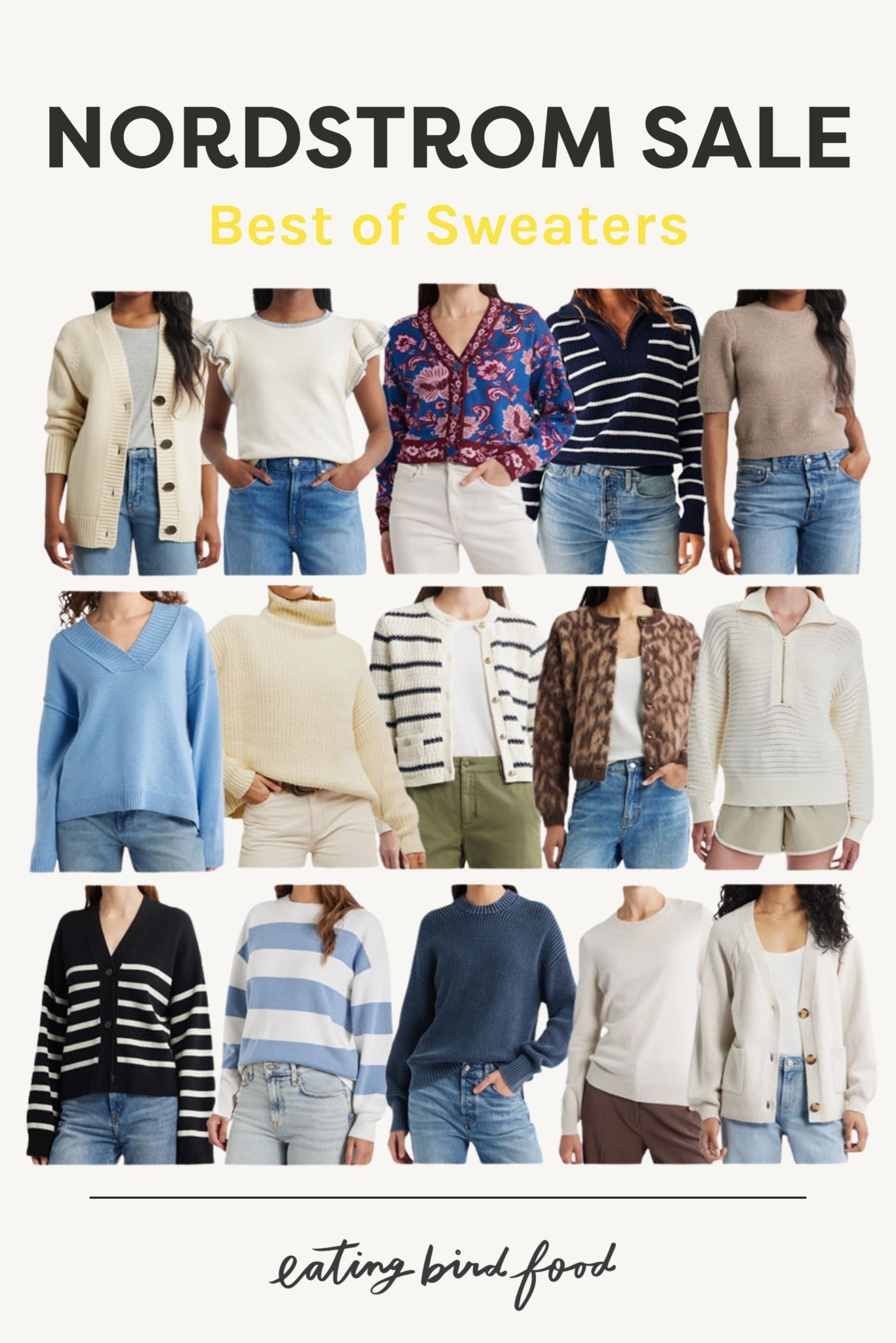 Nordstrom Sale: Best of Sweaters. 

Womens sweaters / Nordstrom / Cardigan / Crewneck sweater / Striped sweater / Puff sleeve sweater 

#LTKFindsUnder100 #LTKSeasonal #LTKSaleAlert