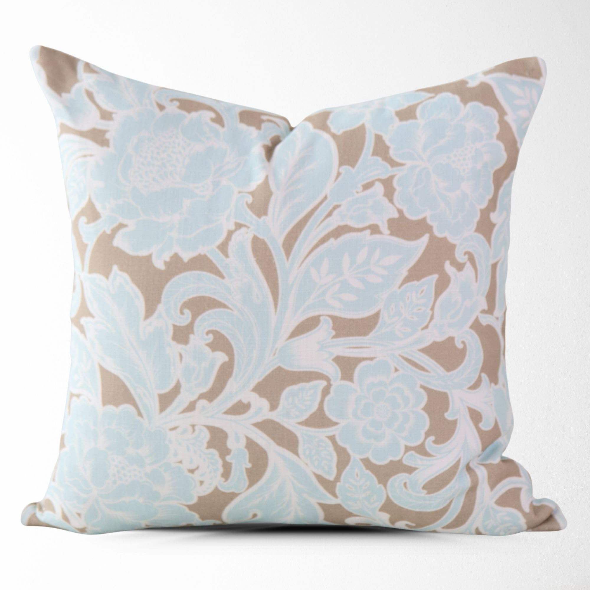 Kenna Vintage Peonies Pillow Cover – 20x20, 100% Cotton, Hidden Zipper, Coastal Grandma Decorat... | Amazon (US)