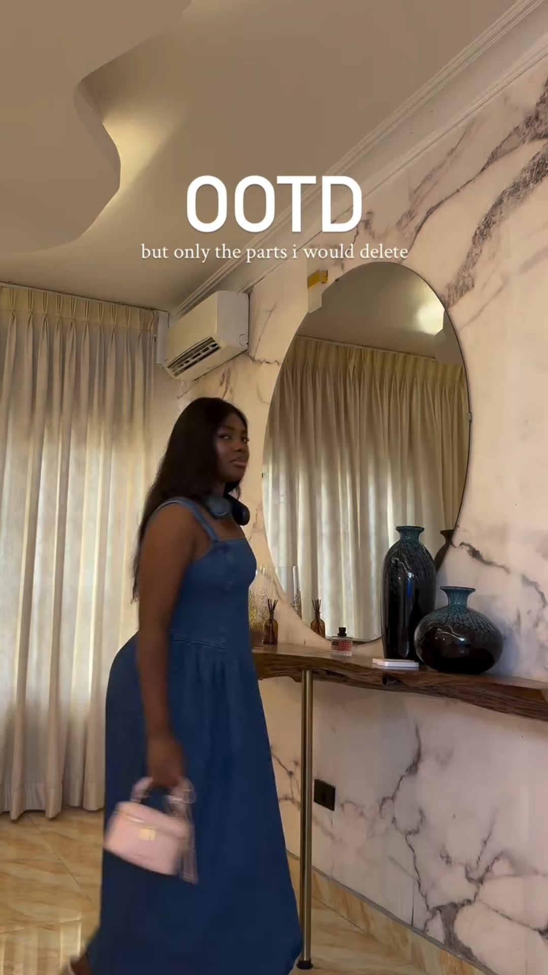 The Chaos behind the beauty y’all see, I bet you didn’t know I Yap a lot🤭

Ps-  my look to the @lagostrivianight

✨Outfit linked on my LTK 🔗 in bio