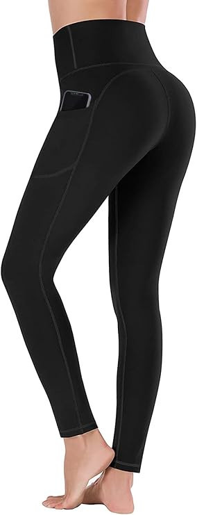 Mint Lilac Women’s High Waist Workout Printed Yoga Leggings Athletic Pants | Amazon (US)