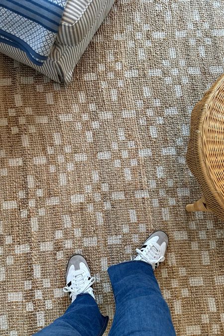 Loving this new Loloi x ChrisLovesJulia jute rug. Such a pretty pattern and softer underfoot than other jute rugs I’ve owned. I’m not using a rug pad under it but would recommend one if you want a thicker feel. Looks like it’s on sale currently for Amazon’s Big Spring Sale  

#LTKsalealert #LTKhome