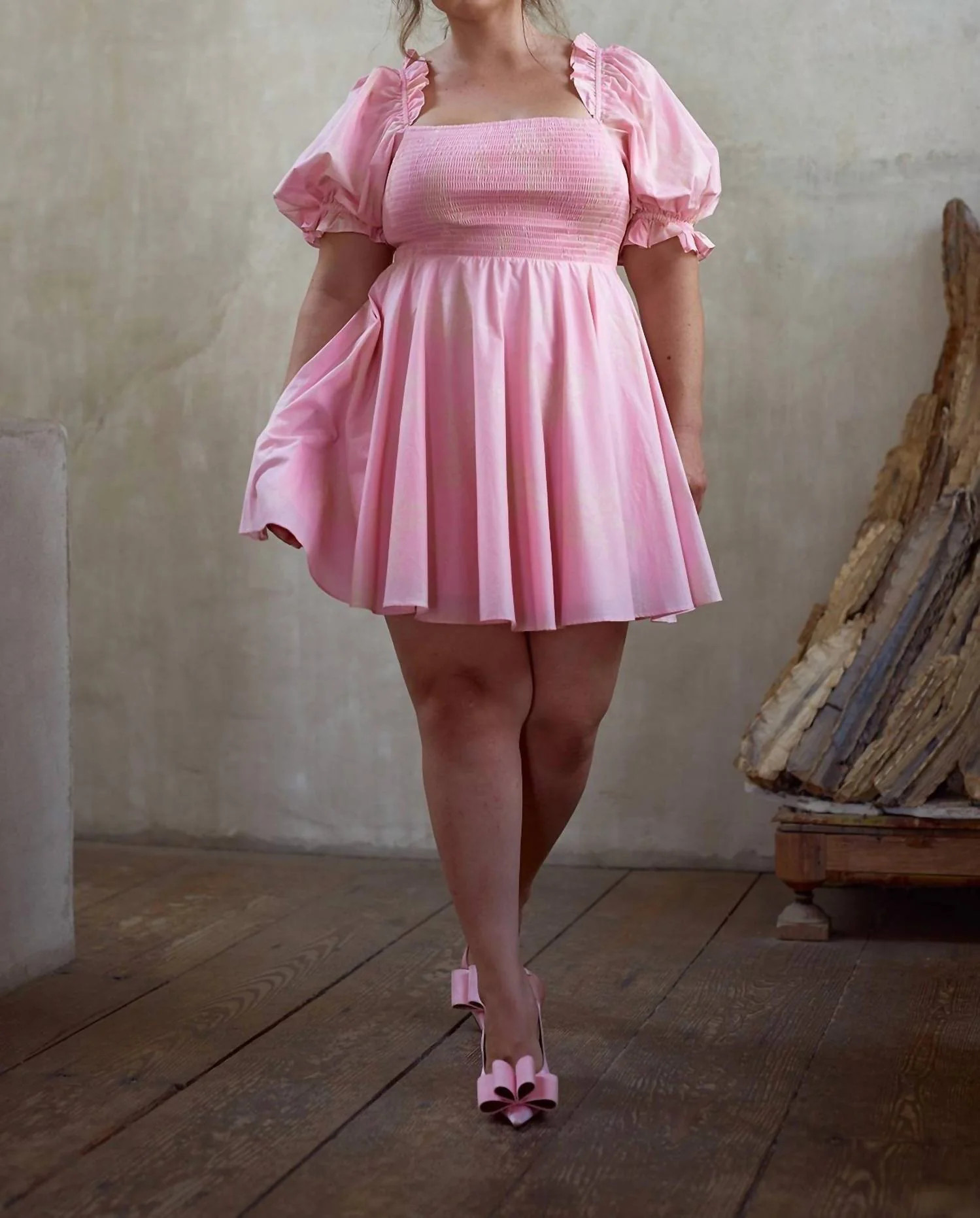 Maria Mini Dress In Luau | Shop Simon