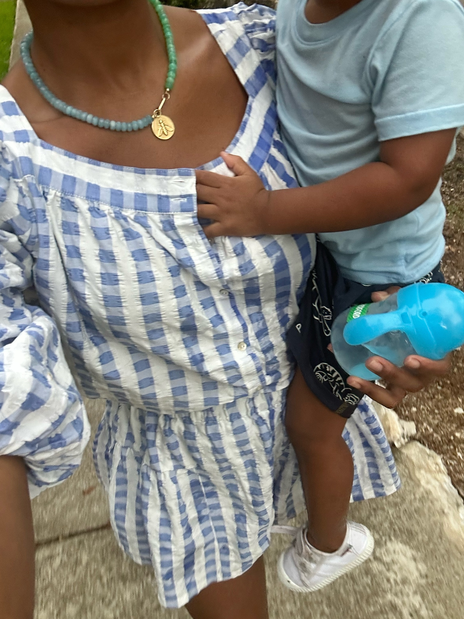 Blue and white matching set. Shorts and blouse

#LTKparties #LTKstyletip #LTKFind