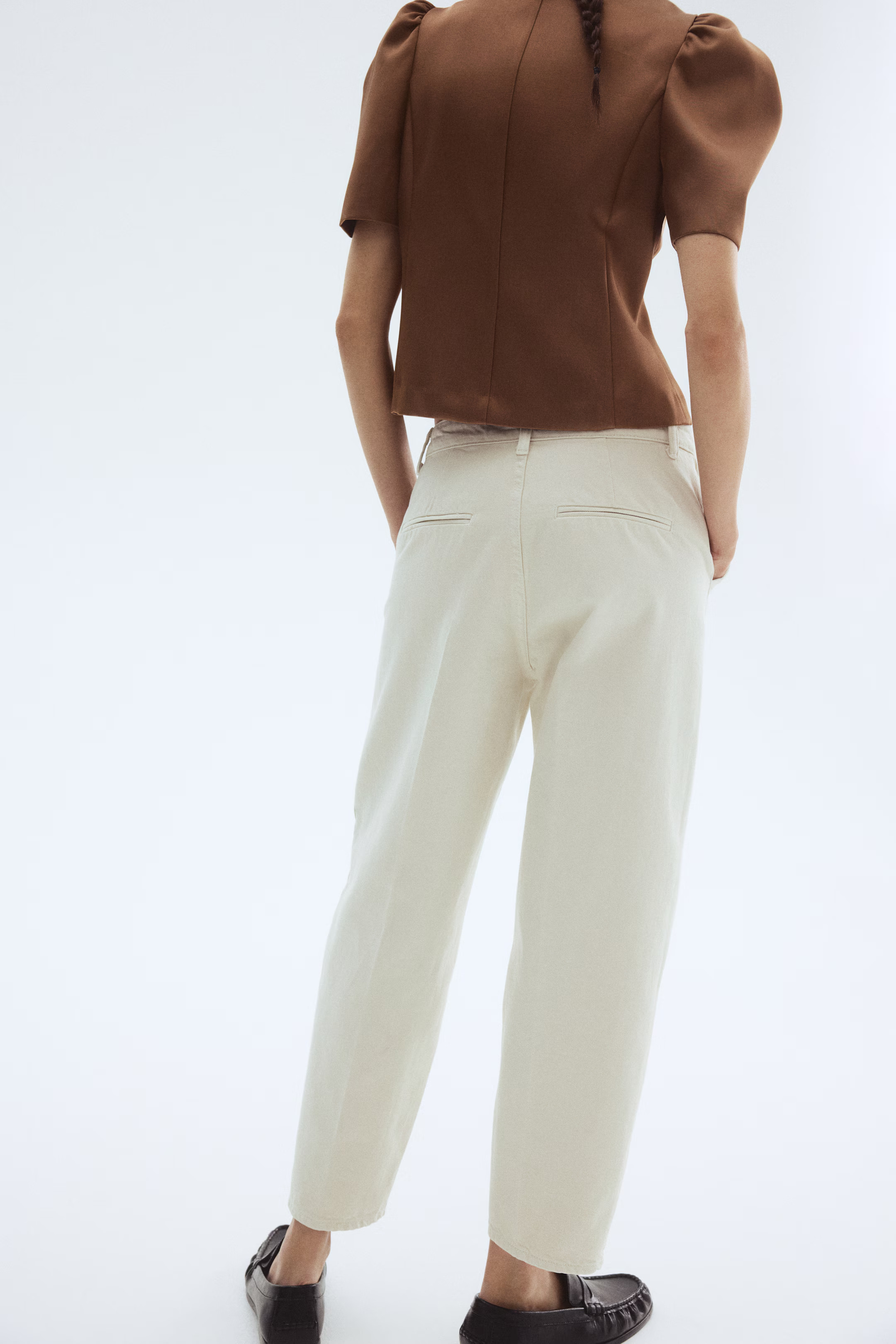 Barrel High Ankle Jeans | H&M (US + CA)