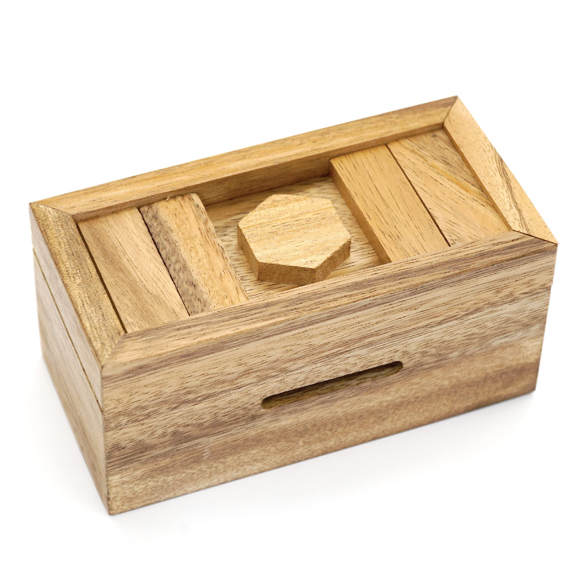 BSIRI Canopic Chest- Challenging Brain Teaser Wooden Box Mind Puzzles and Use as Money Box, Stash... | Amazon (US)