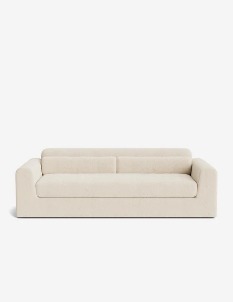 Penland Sofa, Lilac Performance Cotton Weave, 72"W | Lulu and Georgia 