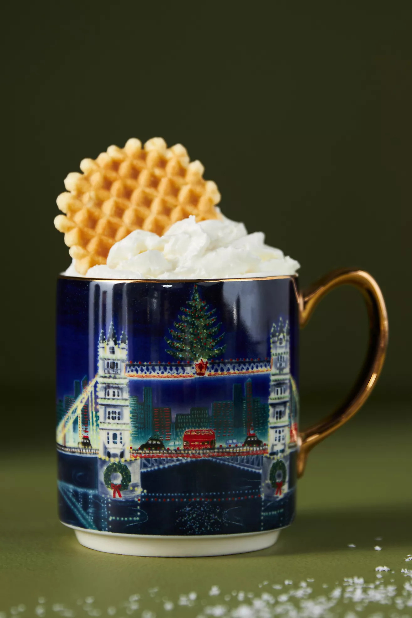 Holiday In The City Mug | Anthropologie (US)