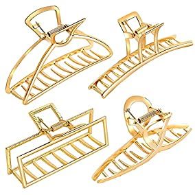 Hair Claw Clips for Women, 4 Pack... | Amazon (US)
