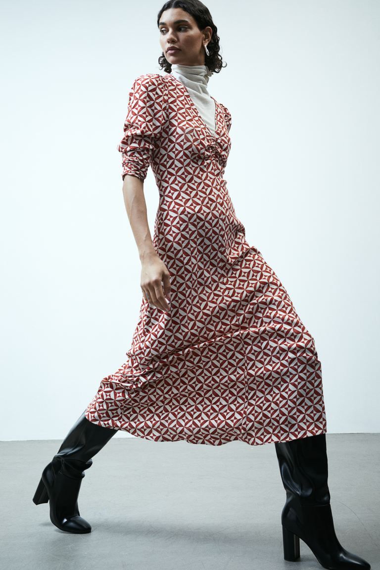 Puff-sleeved Dress | H&M (US)