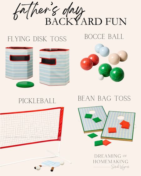 Father’s Day would be no fun without backyard games! Check out these fun ones 

#LTKFamily #LTKMens #LTKParties