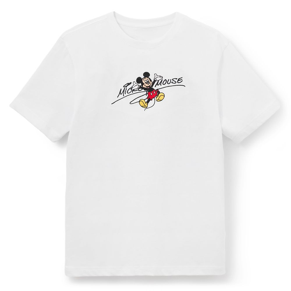 Mickey Mouse Embroidered T-Shirt for Men | Disney Store