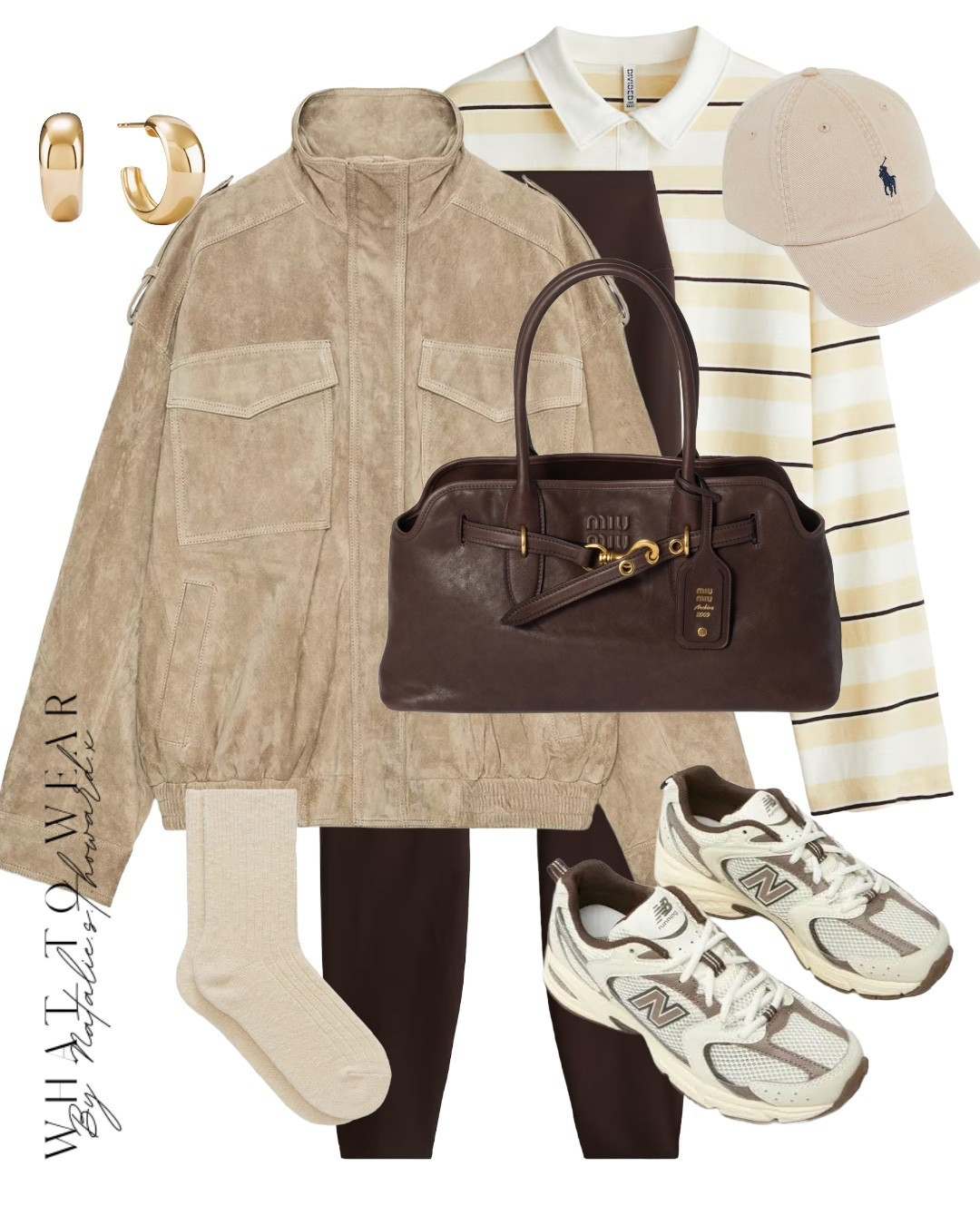 Styling brown leggings. Love them paired with this suede bomber jacket and my brown new balance 530 

#LTKuk #LTKautumn #LTKstyletip