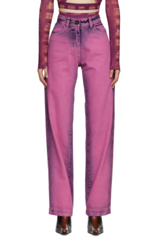KNWLS - Purple Ayflex Jeans | SSENSE