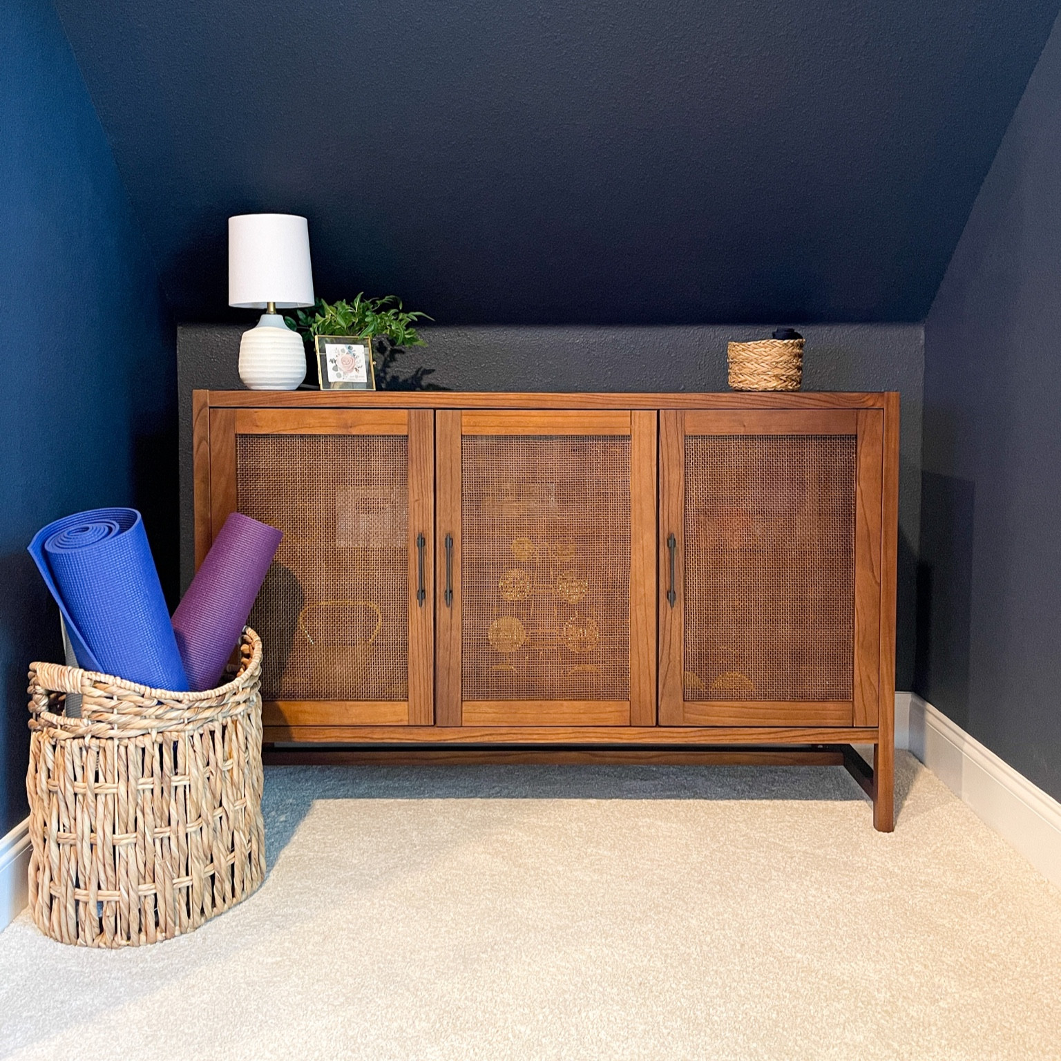Loving this tv stand we’re using for our home gym equipment. It has so much storage!



#LTKhome