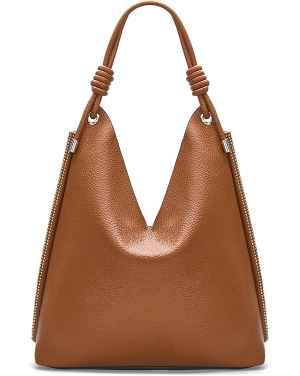 Montana West Hobo Bags for Women Soft Slouchy Top Handle Shoulder Purses Handbag with Knot Strap | Amazon (US)